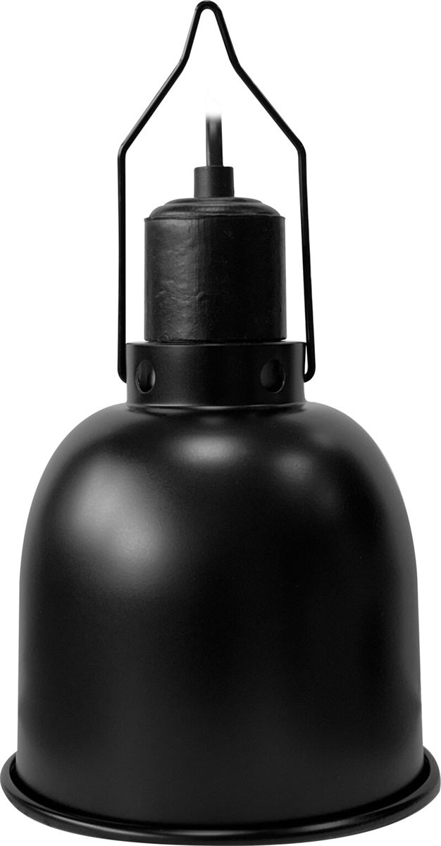 REPTO Dome E27 Fassung 14 cm Schwarz