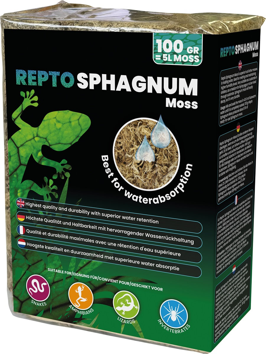 REPTO Sphagnum Moos 100 gramm
