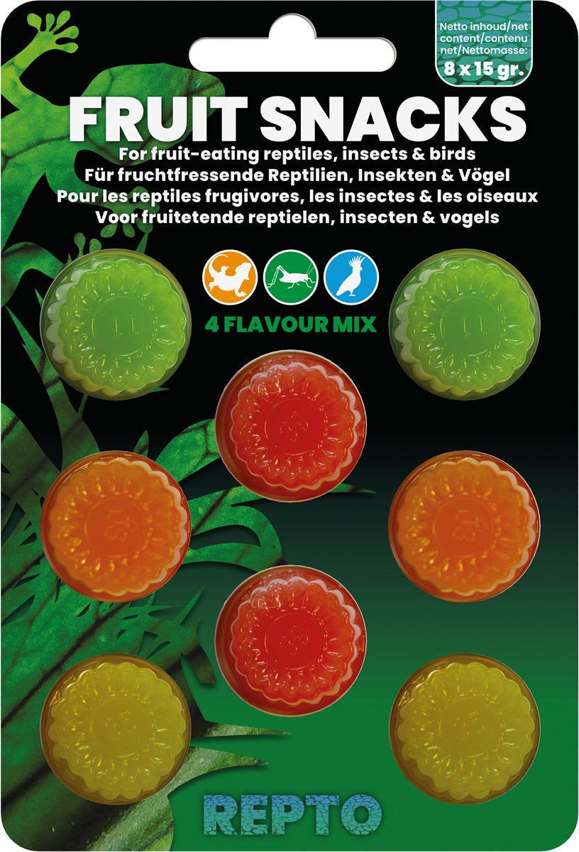 REPTO Fruit Snack Mix Geckofutter, Gelee
