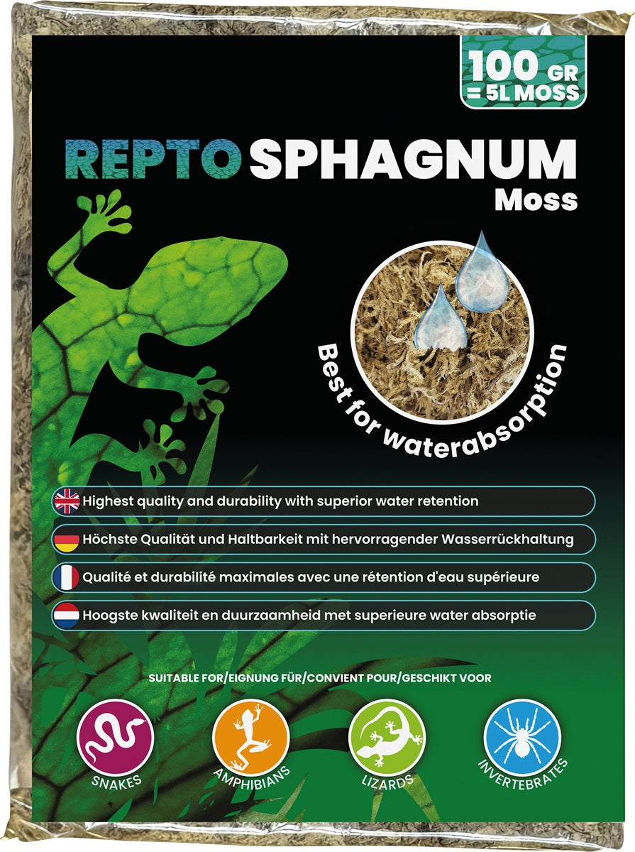 REPTO Sphagnum Moos 100 gramm